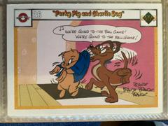 Porky Pig and Charlie Dog #26/29 Baseball Cards 1990 Upper Deck Comic Ball Prices