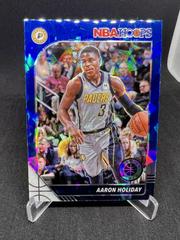 Aaron Holiday [Blue Cracked Ice] #74 Basketball Cards 2019 Panini Hoops Premium Stock Prices