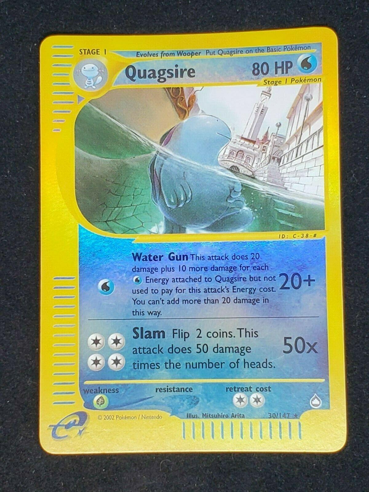 Quagsire 30 Prices Pokemon Aquapolis Pokemon Cards