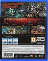 Back Cover (PAL) | Dragon Quest Heroes [Day One Edition] PAL Playstation 4