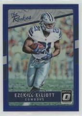 Ezekiel Elliott [Blue] #TR-EE Football Cards 2016 Panini Donruss Optic the Rookies Prices