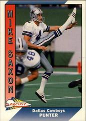 Mike Saxon Football Cards 1991 Pacific Prices