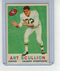 Art Scullion #24 Football Cards 1959 Topps CFL Prices