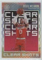 Russell Westbrook [Pink] #20 Basketball Cards 2019 Panini Illusions Clear Shots Prices