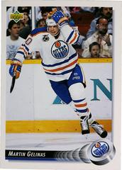 Martin Gelinas Hockey Cards 1992 Upper Deck Prices