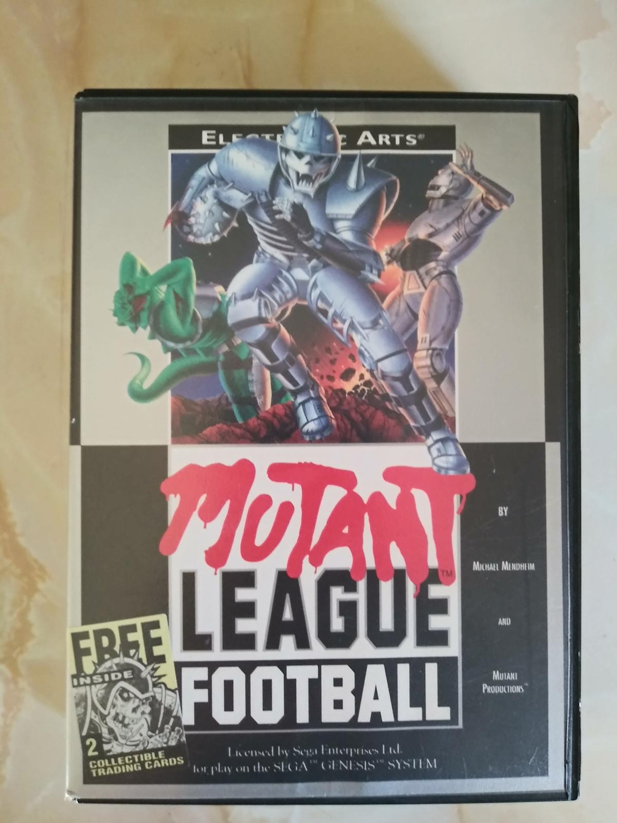 Mutant League Football | Item and Box only | Sega Genesis