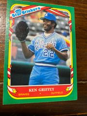 Ken Griffey Baseball Cards 1987 Fleer Star Stickers Prices
