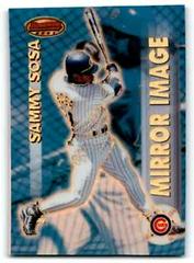 Sammy Sosa, Corey Patterson Baseball Cards 1999 Bowman's Best Mirror Image Prices