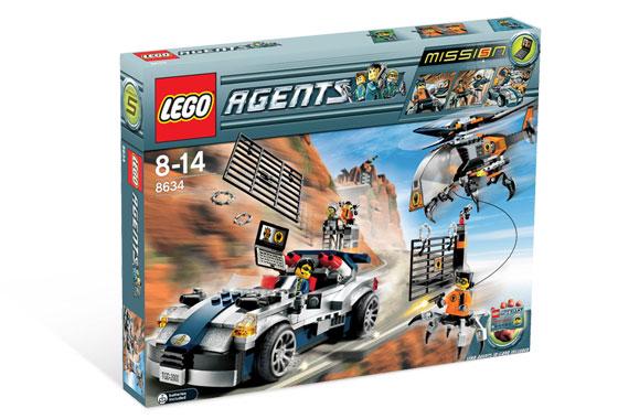 Mission 5: Turbocar Chase #8634 LEGO Agents