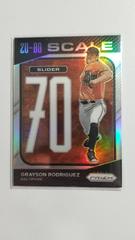 Grayson Rodriguez [Silver Prizm] #SC16 Baseball Cards 2023 Panini Prizm 20-80 Scale Prices