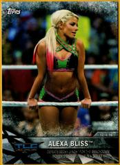 Front Of Card | Alexa Bliss Wrestling Cards 2017 Topps WWE Women's Division Matches & Moments