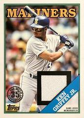 Ken Griffey Jr. #88R-KG Baseball Cards 2023 Topps Series 1 1988 35th Anniversary Relics Prices