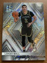 Lonzo Ball [White Sparkle] Basketball Cards 2017 Panini Spectra Prices
