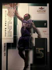 Tim Thomas Basketball Cards 2003 Fleer Genuine Insider Prices