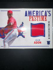 Joan Adon [Red] #APS-JA Baseball Cards 2022 Panini Chronicles America's Pastime Swatches Prices