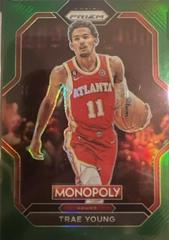 Trae Young [Green] #PS4 Basketball Cards 2022 Panini Prizm Monopoly All Stars Prices