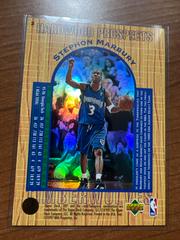 Back | Stephon Marbury Basketball Cards 1996 UD3