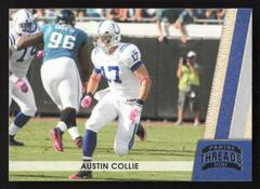 Austin Collie #63 Football Cards 2011 Panini Threads Prices