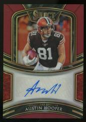 Austin Hooper [Maroon Prizm] Football Cards 2020 Panini Select Signatures Prices