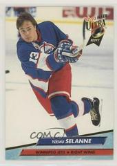 Teemu Selanne Hockey Cards 1992 Ultra Prices