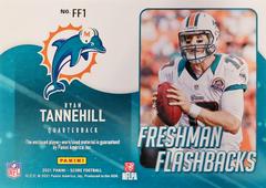 Rear | Ryan Tannehill Football Cards 2021 Panini Score Freshman Flashback