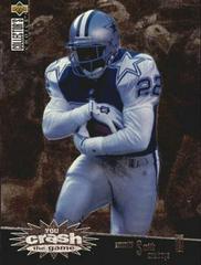 Emmitt Smith [Silver Exchange] Football Cards 1996 Collector's Choice Crash the Game Prices