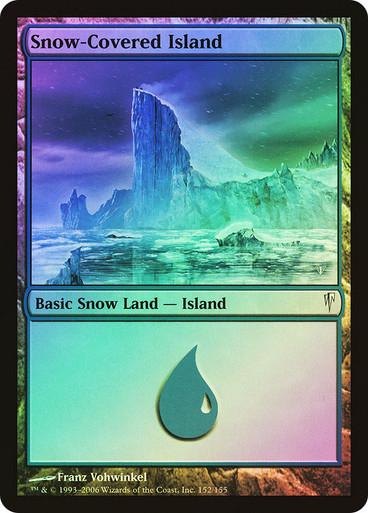 Snow-Covered Island [Foil] #152 Prices | Magic Coldsnap | Magic Cards