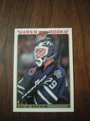 Felix Potvin #126 Hockey Cards 1993 Topps Premier Prices