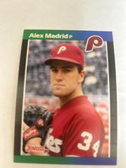 Alex Madrid #604 Baseball Cards 1988 Donruss Prices
