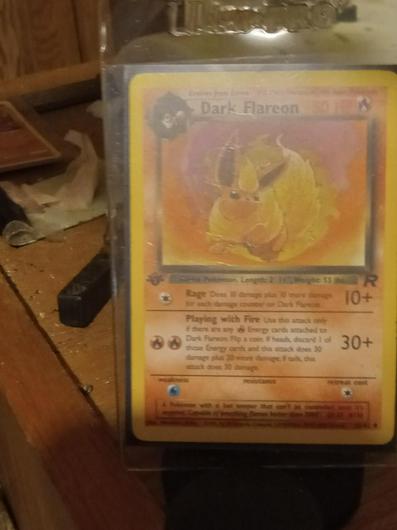 Dark Flareon [1st Edition] #35 photo