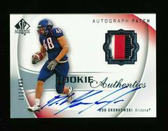 Rob Gronkowski [Autograph Jersey] Football Cards 2010 SP Authentic Prices