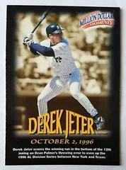 Derek Jeter #2 Baseball Cards 1997 Fleer Million Dollar Moments Prices