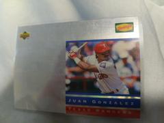 Juan Gonzalez Baseball Cards 1995 Upper Deck Denny's Holograms Prices
