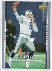 Tony Romo #25 Football Cards 2007 Upper Deck First Edition Prices