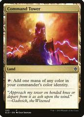 Command Tower [Foil] Magic Throne of Eldraine Prices