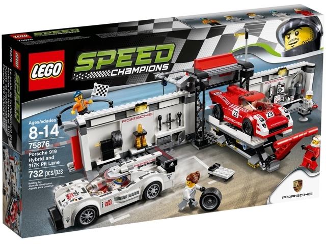 Porsche 919 Hybrid and 917K Pit Lane #75876 LEGO Speed Champions