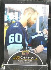 Chris Driedger [Black] Hockey Cards 2021 Upper Deck UD Canvas Prices