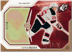 Patrik Elias Hockey Cards 2003 SPx Prices