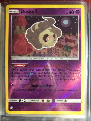 Duskull [Reverse Holo] #83 Pokemon Cosmic Eclipse