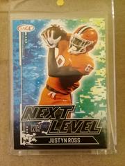 Justyn Ross #93 Football Cards 2022 Sage Hit Next Level Signatures Prices