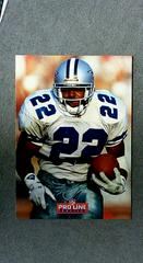 Emmitt Smith #593 Football Cards 1993 Pro Line Profiles Prices