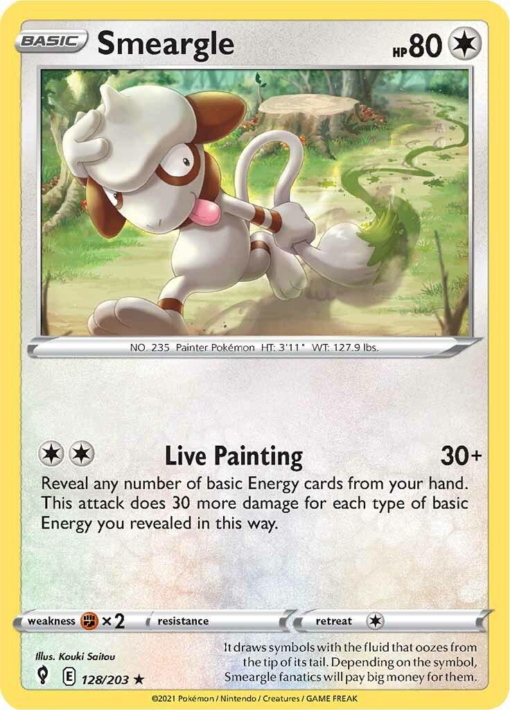 Smeargle #128 Pokemon Evolving Skies