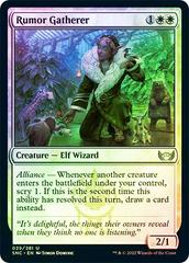 Rumor Gatherer [Foil] #29 Magic Streets of New Capenna Prices