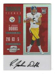 R. Joshua Dobbs [Autograph Red] Football Cards 2017 Panini Contenders Optic Prices