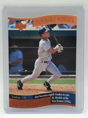 Derek Jeter [Series 2 - Bronze] Baseball Cards 1997 Upper Deck Memorable Moments Prices