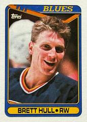 Brett Hull #77 Hockey Cards 1990 Topps Prices