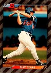 Matt Stairs [Foil] #602 Baseball Cards 1992 Bowman Prices