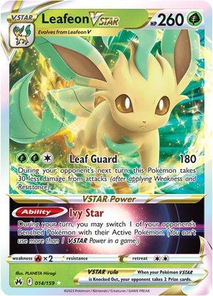 Leafeon VSTAR #14 Prices | Pokemon Crown Zenith | Pokemon Cards