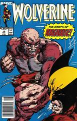 Wolverine [Newsstand] #18 (1989) Comic Books Wolverine Prices