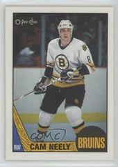 Cam Neely #69 Hockey Cards 1987 O-Pee-Chee Prices